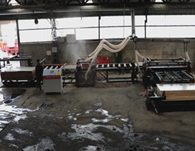 輥筒全自動鋸邊機